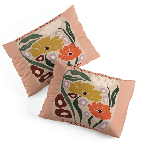 Miho flower market london Pillow Shams