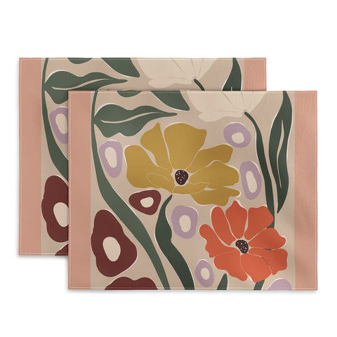 Miho flower market london Placemat