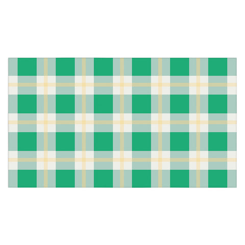 Miho green vintage gingham Tablecloth