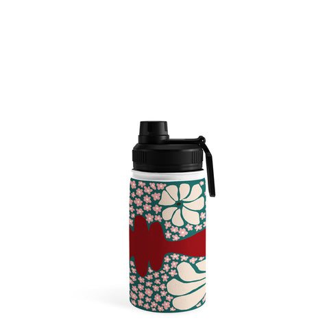 Miho Happy Retro flower vase 1 Water Bottle