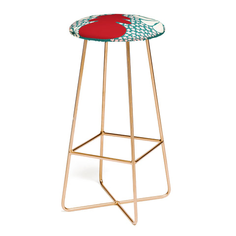 Miho Happy Retro flower vase 1 Bar Stool