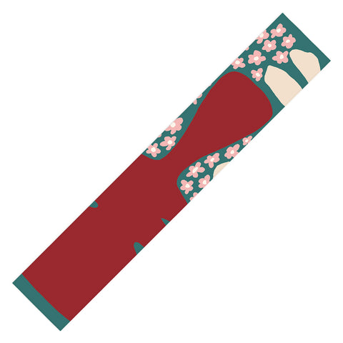 Miho Happy Retro flower vase 1 Table Runner