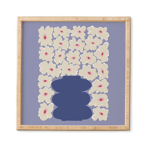 Miho Little Daisy Vase Framed Wall Art