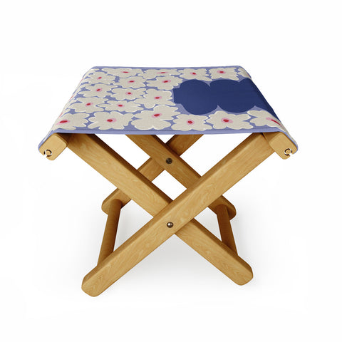 Miho Little Daisy Vase Folding Stool