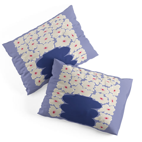 Miho Little Daisy Vase Pillow Shams