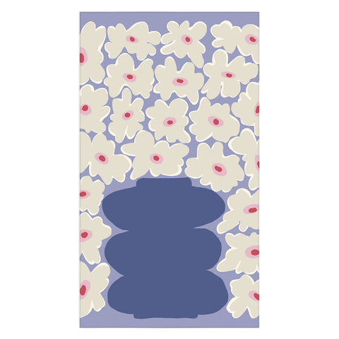 Miho Little Daisy Vase Tablecloth
