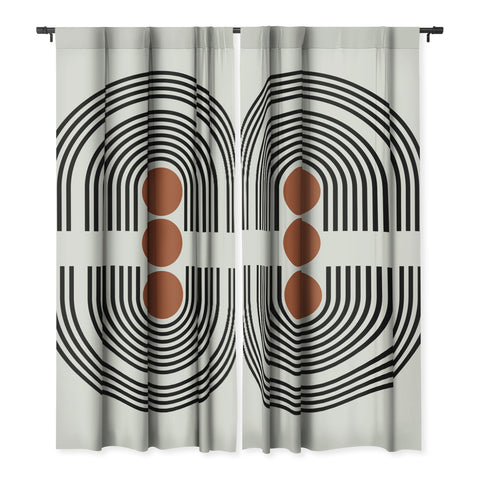 Miho midcentury arch Blackout Non Repeat