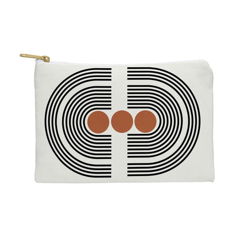 Miho midcentury arch Pouch