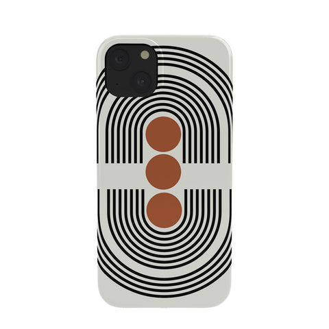 Miho midcentury arch Phone Case