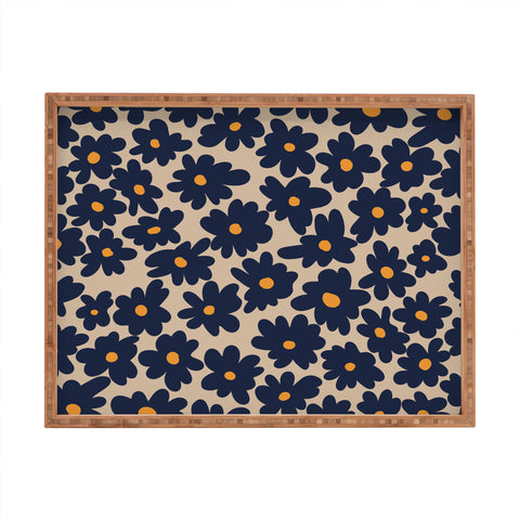 Miho mini floral garden 2 Rectangular Tray