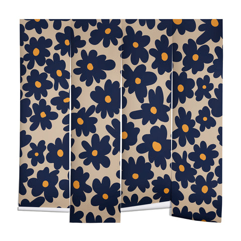 Miho mini floral garden 2 Wall Mural