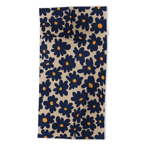 Miho mini floral garden 2 Beach Towel