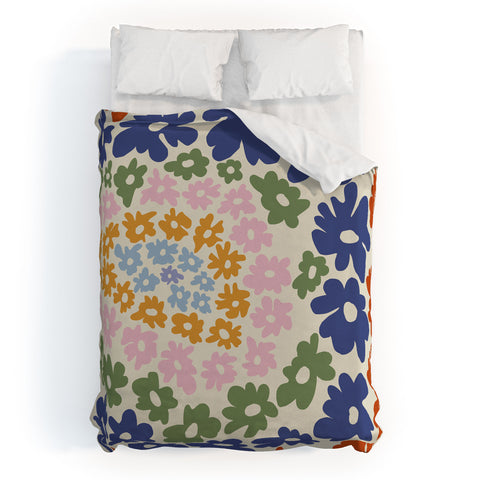 Miho Mini Reto Daisy Duvet Cover