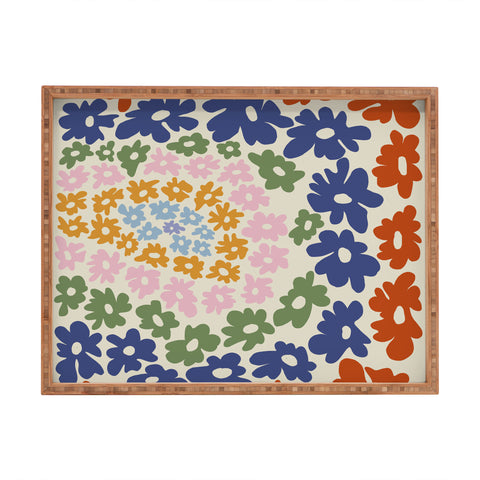 Miho Mini Reto Daisy Rectangular Tray