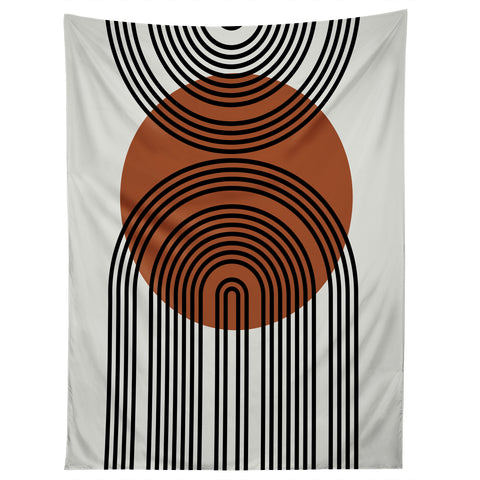 Miho minimal classic arch Tapestry