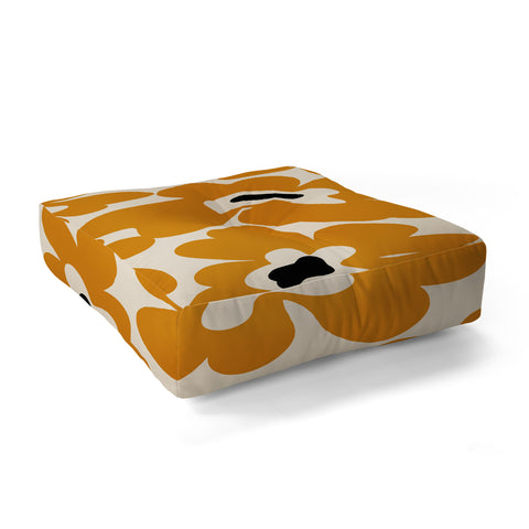 Miho spring summer garden Floor Pillow Square