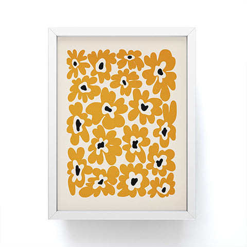 Miho spring summer garden Framed Mini Art Print