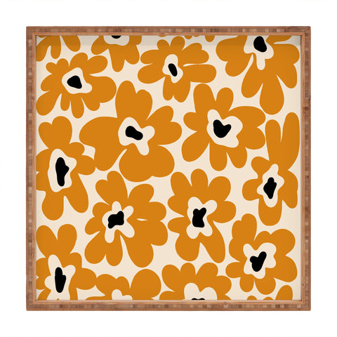 Miho spring summer garden Square Tray