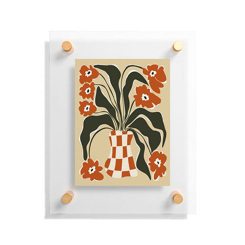 Miho Terracotta Spring Floating Acrylic Print
