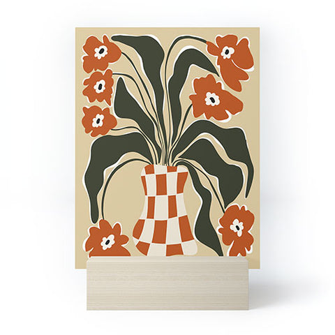 Miho Terracotta Spring Mini Art Print