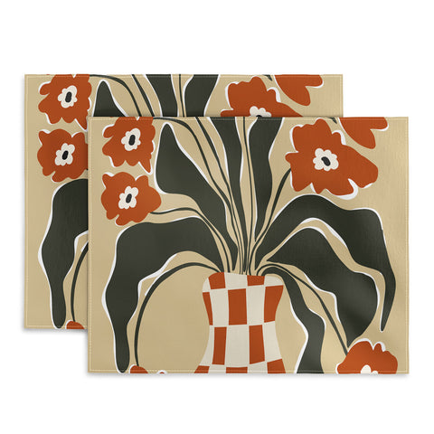 Miho Terracotta Spring Placemat