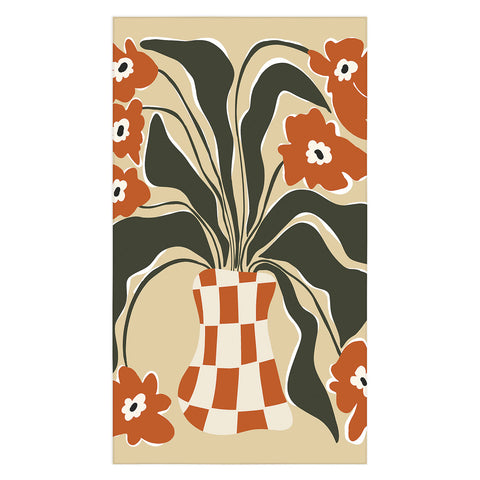 Miho Terracotta Spring Tablecloth