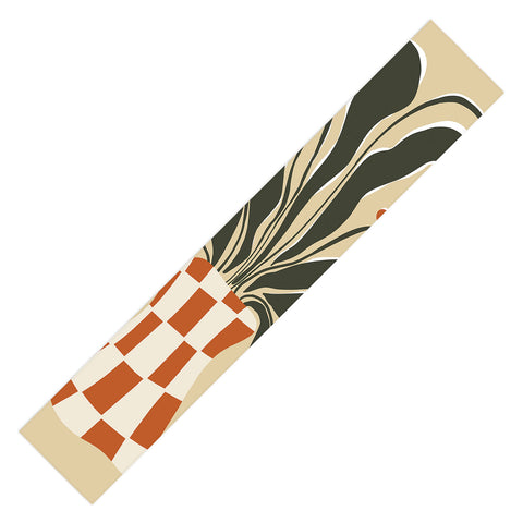 Miho Terracotta Spring Table Runner