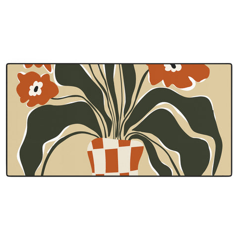 Miho Terracotta Spring Desk Mat