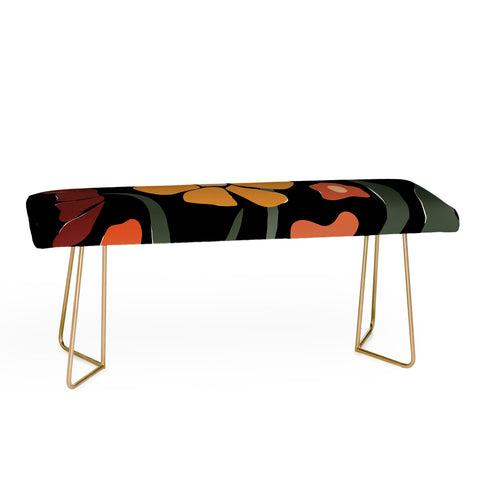 Miho TROPICAL floral night Bench