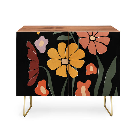 Miho TROPICAL floral night Credenza