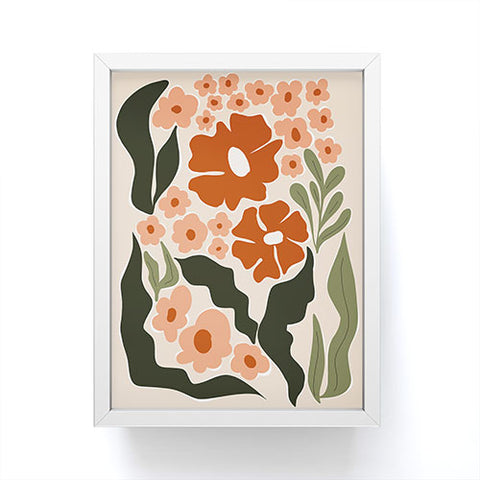 Miho tropical wonder Framed Mini Art Print