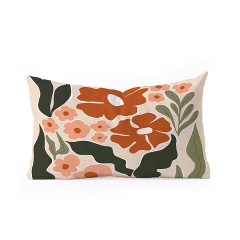 Miho tropical wonder Oblong Throw Pillow