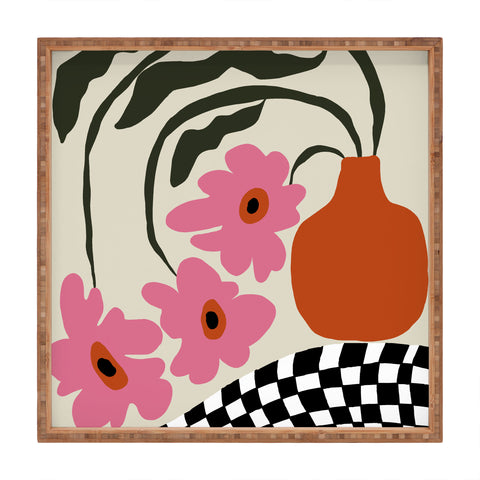 Miho Vintage blossom Square Tray