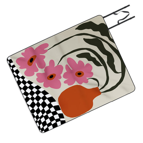 Miho Vintage blossom Picnic Blanket