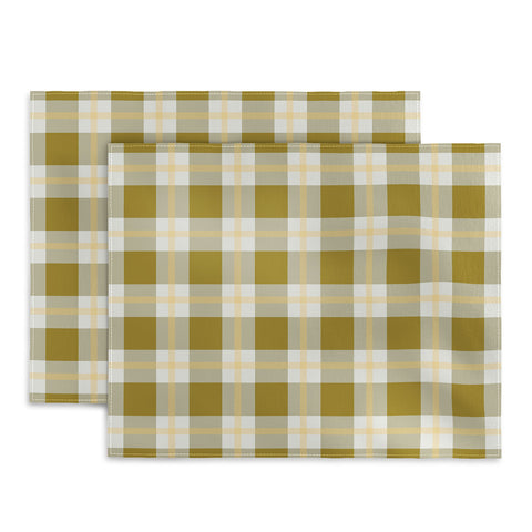 Miho vintage gingham style Placemat