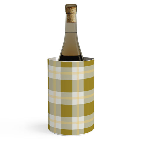 Miho vintage gingham style Wine Chiller