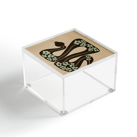 Miho wild and free green anaconda Acrylic Box