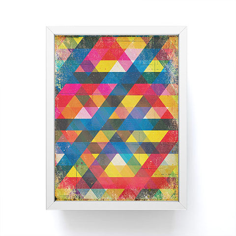 MIK Angles Framed Mini Art Print