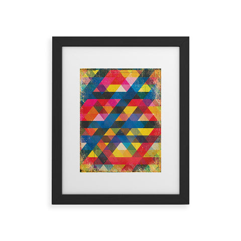 MIK Angles Framed Art Print