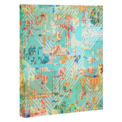 MIK Blue 42 Art Canvas