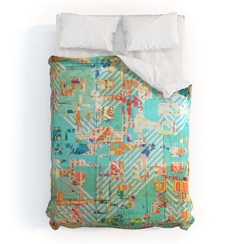 MIK Blue 42 Comforter