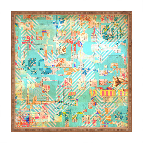 MIK Blue 42 Square Tray