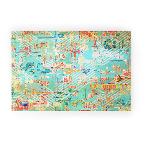 MIK Blue 42 Welcome Mat