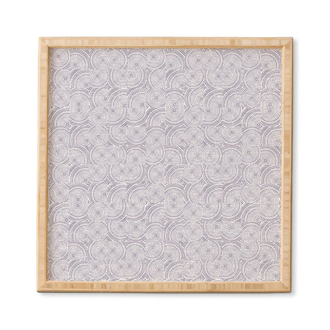 MIK Bullseye Framed Wall Art