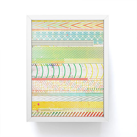 MIK Danger Kitty Framed Mini Art Print