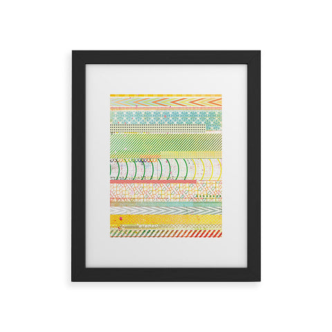 MIK Danger Kitty Framed Art Print