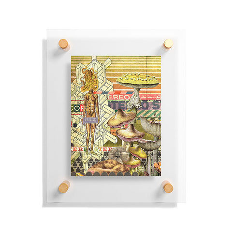 MIK Drama Queen Deuce Floating Acrylic Print