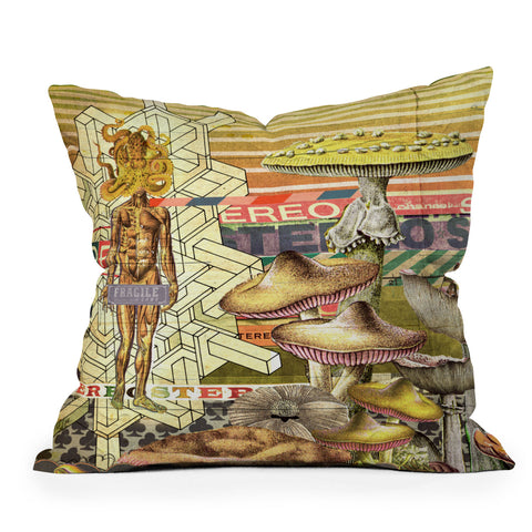 MIK Drama Queen Deuce Throw Pillow