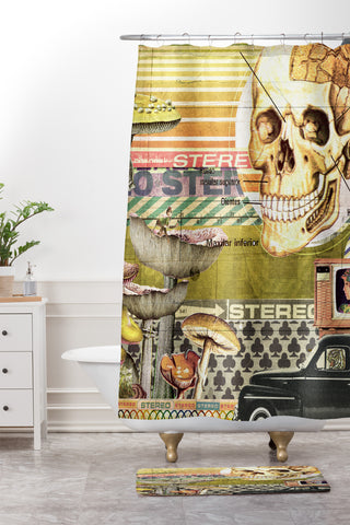 MIK Drama Queen Shower Curtain And Mat