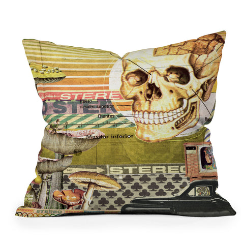 MIK Drama Queen Throw Pillow